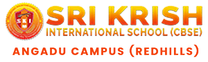 Sri Krish International School, Angadu Logo