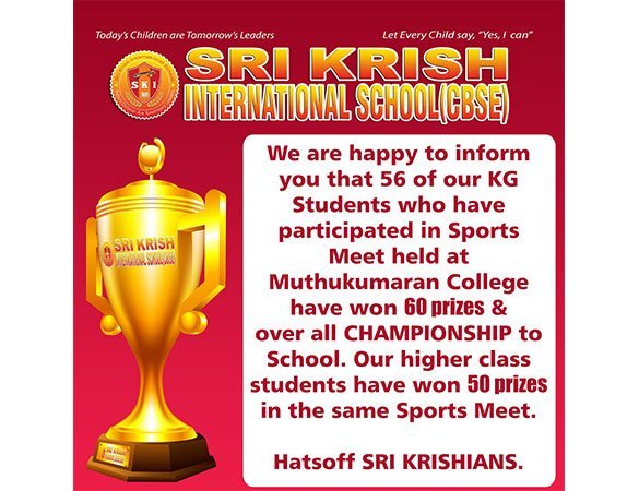 Over all CHAMPIONSHIP to School